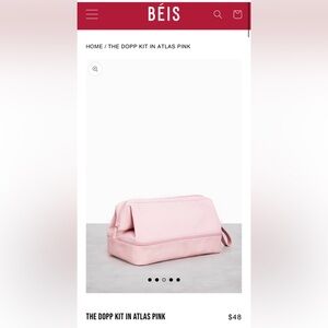 BEIS Dopp Kit (Atlas Pink)